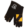 Side Split Cowhide Stick Glove with CushionCore™ Liner, Black